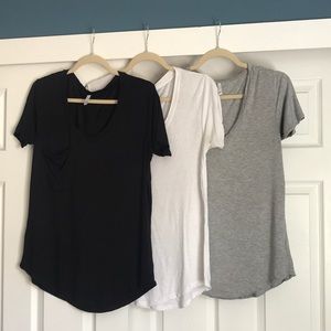 Z Supply bundle of Sleek Jersey Pocket tees